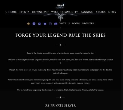Aion Legends 5.8 F2P Coming Soon!