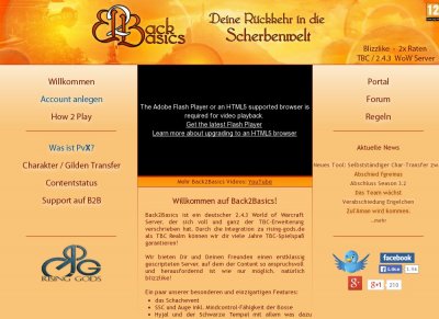 Back2Basics 243 - blizzlike PvE/PvP