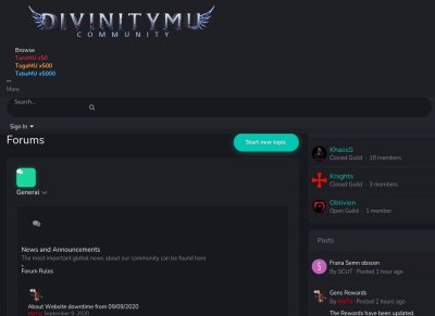 DivinityMU SEASON X - Legends Awakened